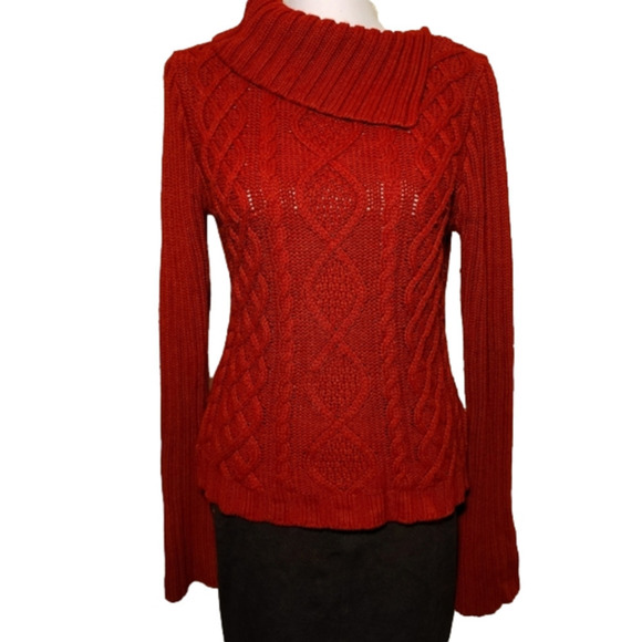 Sweaters - Messino Knitted Red Sweater
